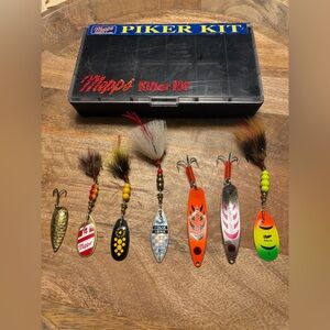 Mepps Piker Kit with Assorted Fishing Lures